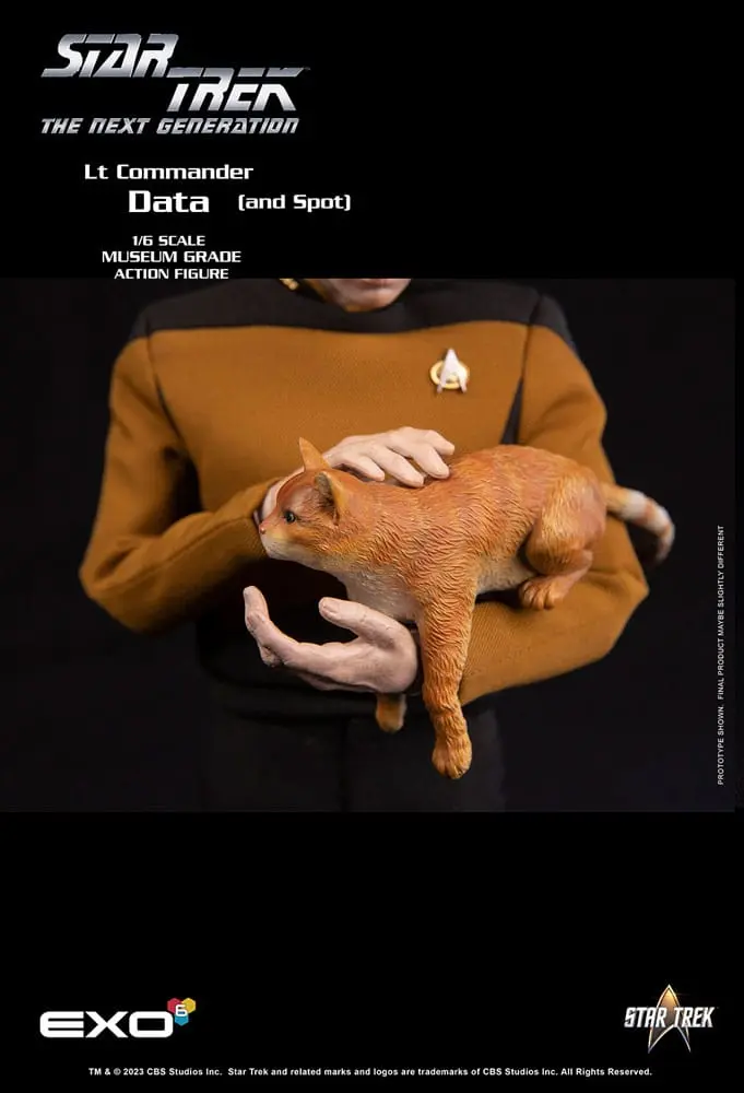 Star Trek: The Next Generation Action Figure 1/6 Lt. Commander Data (Standard Version) 30 cm product photo