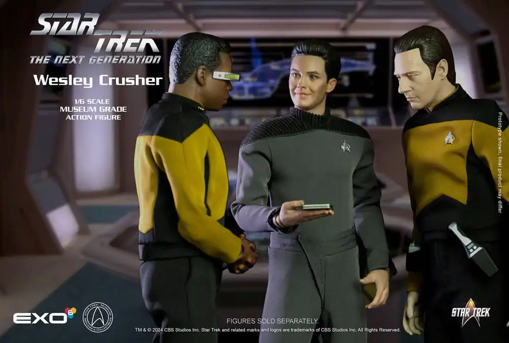 Star Trek: The Next Generation Action Figure 1/6 Wesley Crusher 30 cm product photo