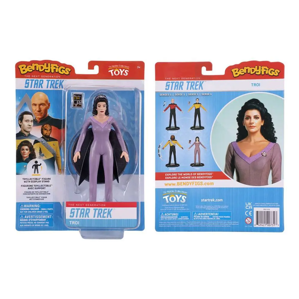 Star Trek: The Next Generation Bendyfigs Bendable Figure Counselor Troi 19 cm product photo