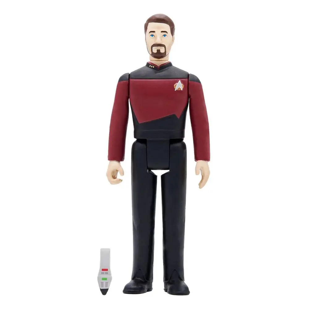 Star Trek: The Next Generation ReAction Action Figure Wave 2 Commander Riker 10 cm product photo