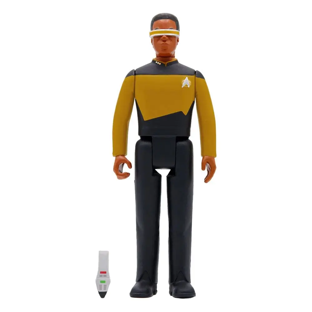 Star Trek: The Next Generation ReAction Action Figure Wave 2 Lt. Commander La Forge 10 cm product photo