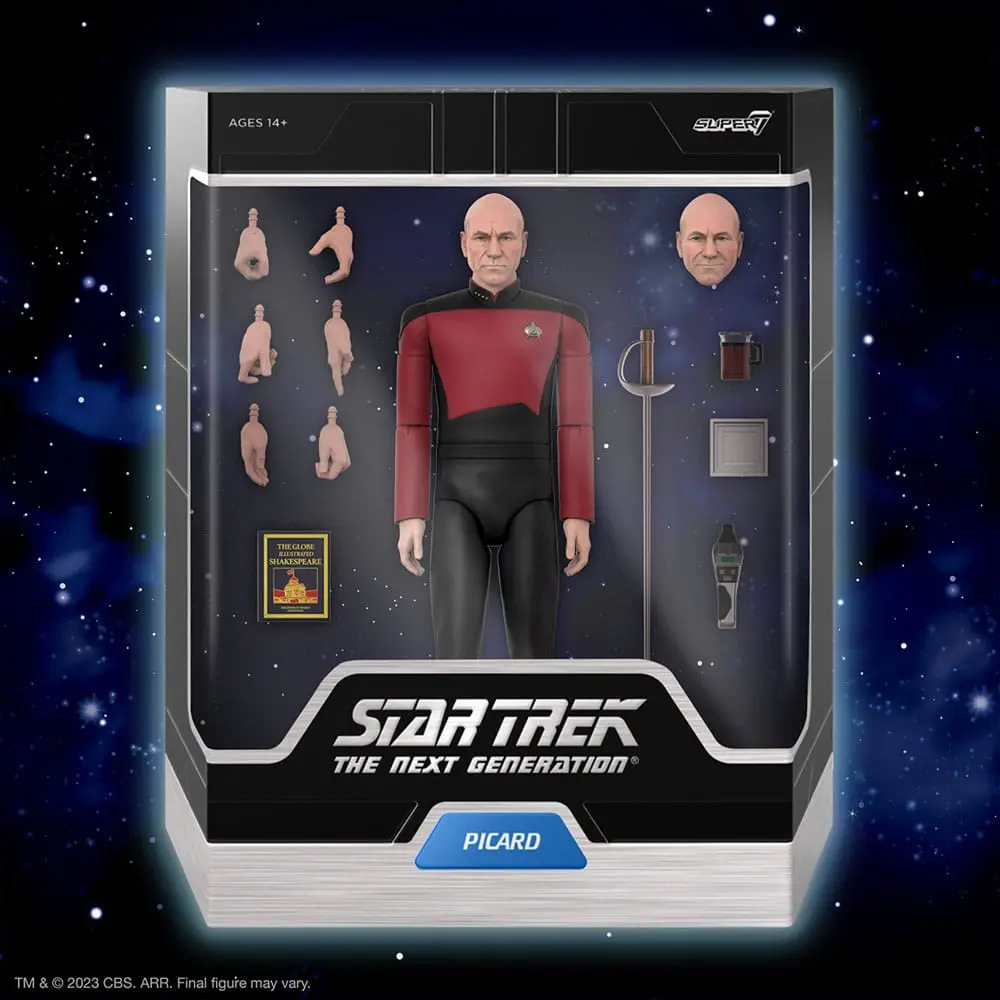Star Trek: The Next Generation Ultimates Action Figure Captain Picard 18 cm termékfotó