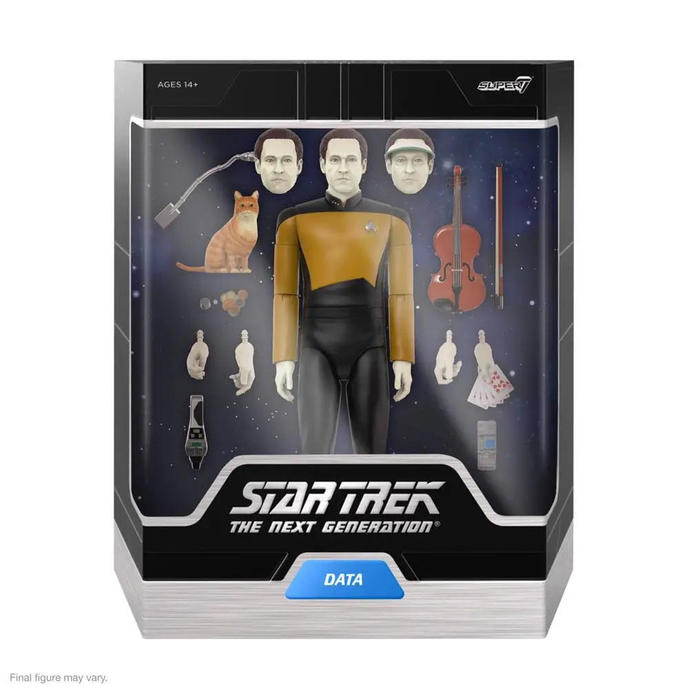 Star Trek: The Next Generation Ultimates Action Figure Lieutenant Commander Data 18 cm product photo