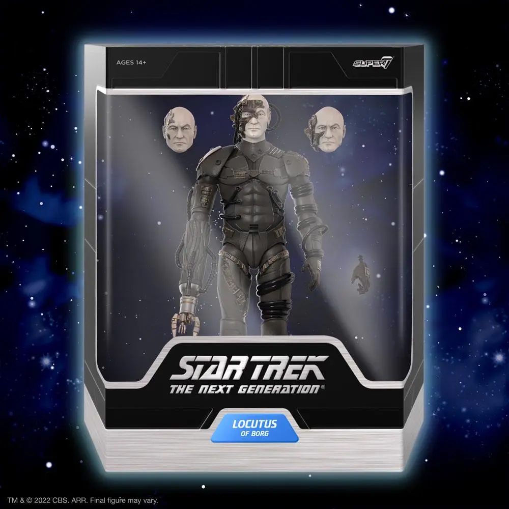 Star Trek: The Next Generation Ultimates Action Figure Locutus of Borg 18 cm product photo