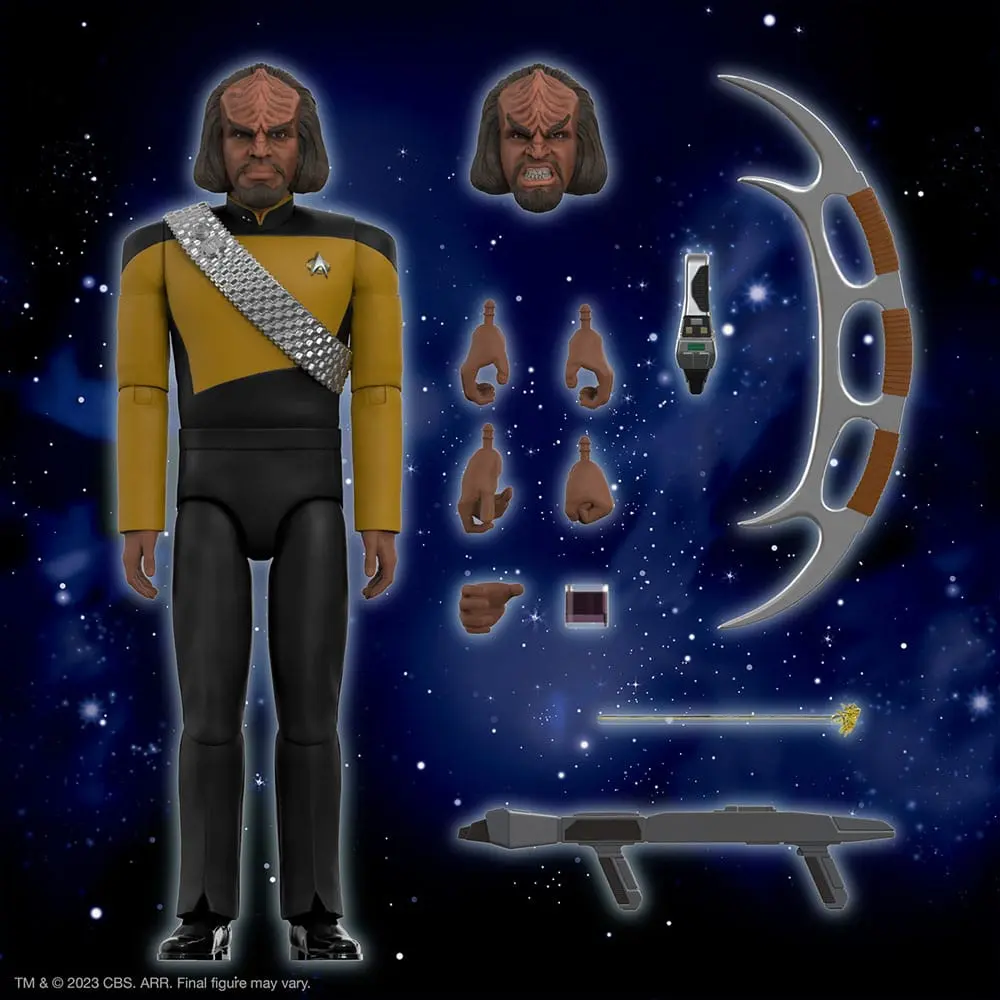 Star Trek: The Next Generation Ultimates Action Figure Worf 18 cm termékfotó