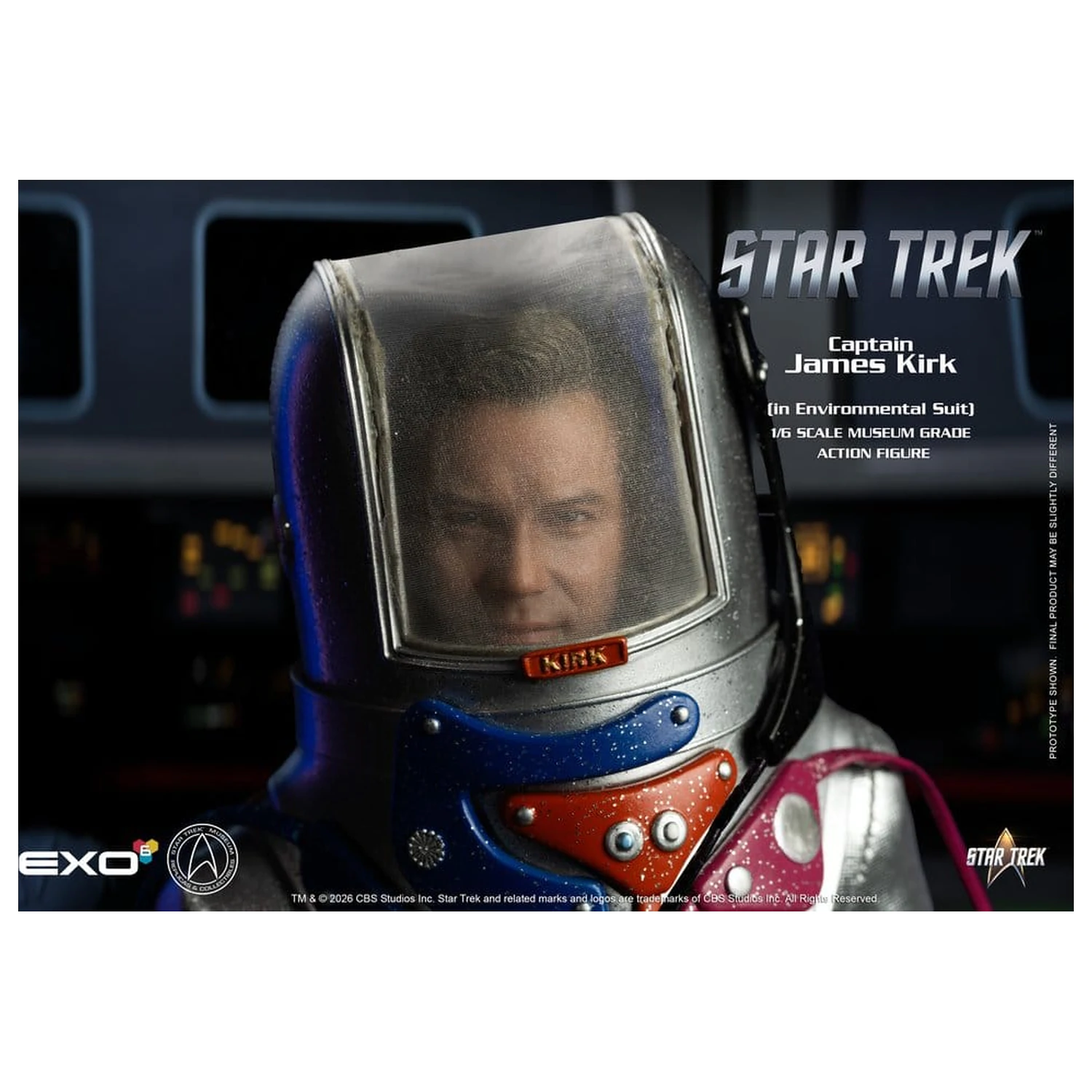 Star Trek: The Original Series Action Figure 1/6 Captain James T. Kirk (in Environmental Suit) 29 cm product photo