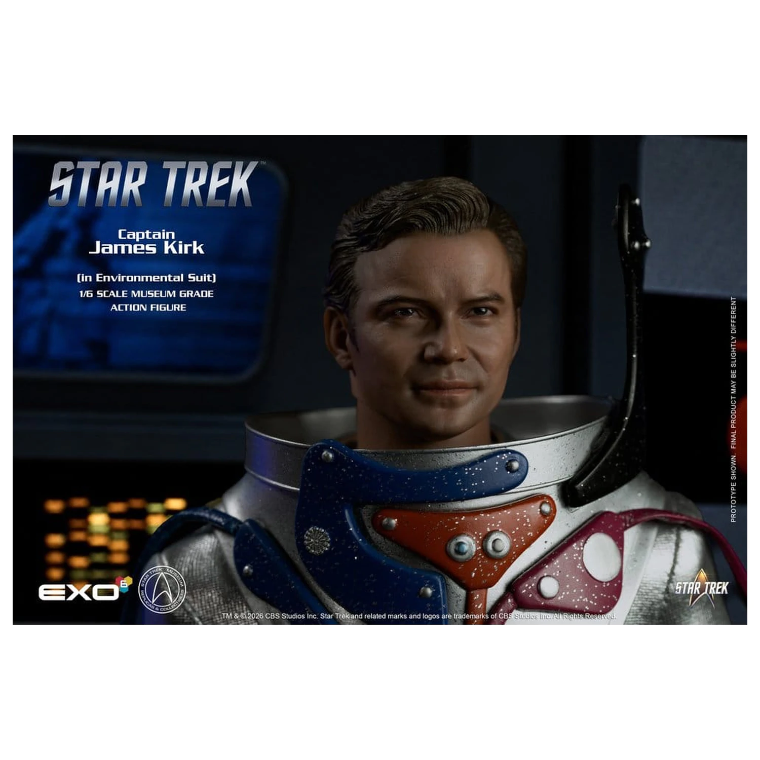 Star Trek: The Original Series Action Figure 1/6 Captain James T. Kirk (in Environmental Suit) 29 cm product photo