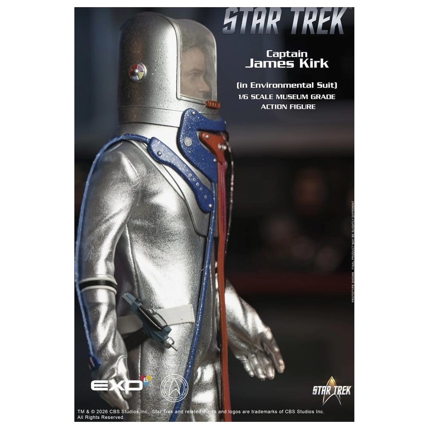 Star Trek: The Original Series Action Figure 1/6 Captain James T. Kirk (in Environmental Suit) 29 cm product photo