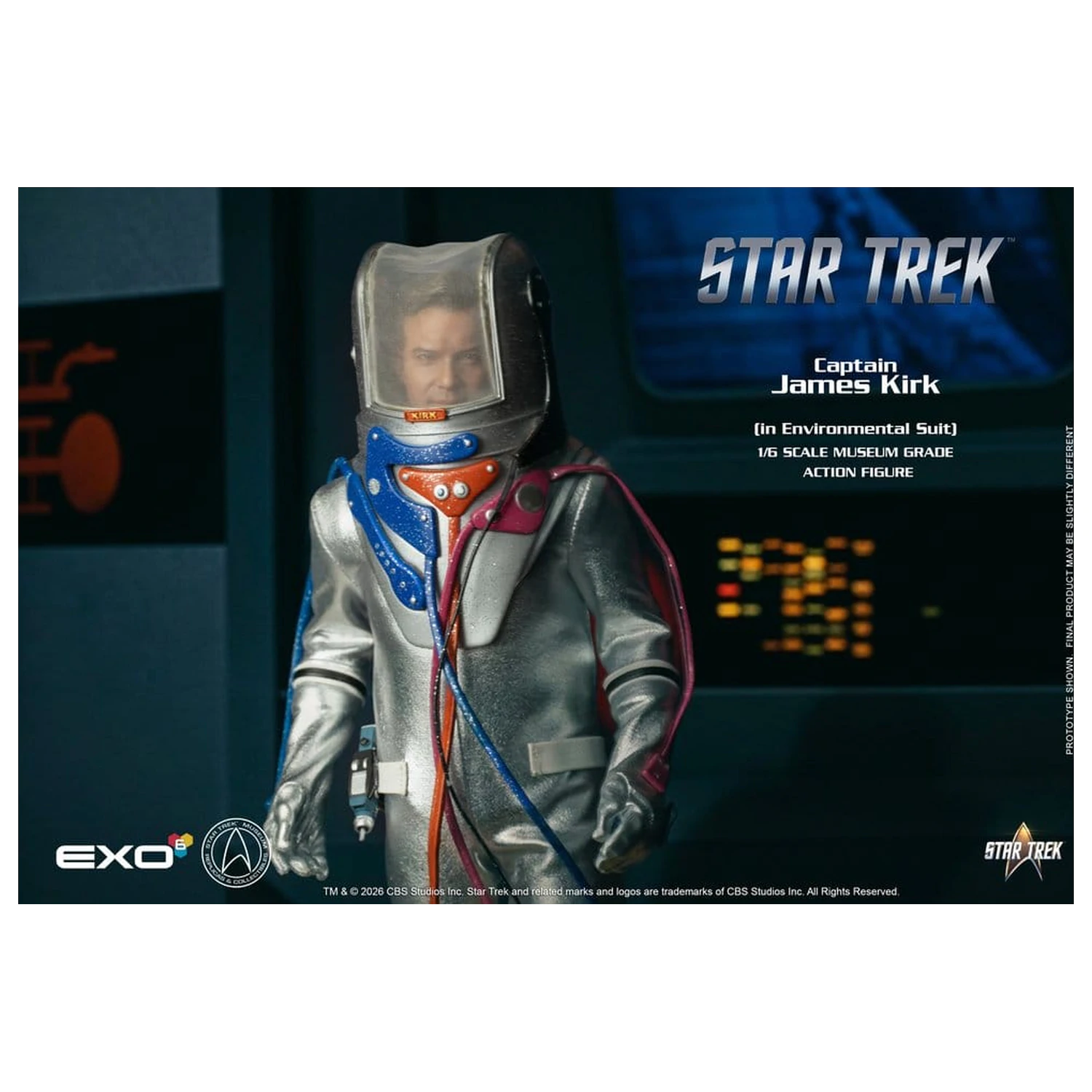 Star Trek: The Original Series Action Figure 1/6 Captain James T. Kirk (in Environmental Suit) 29 cm product photo