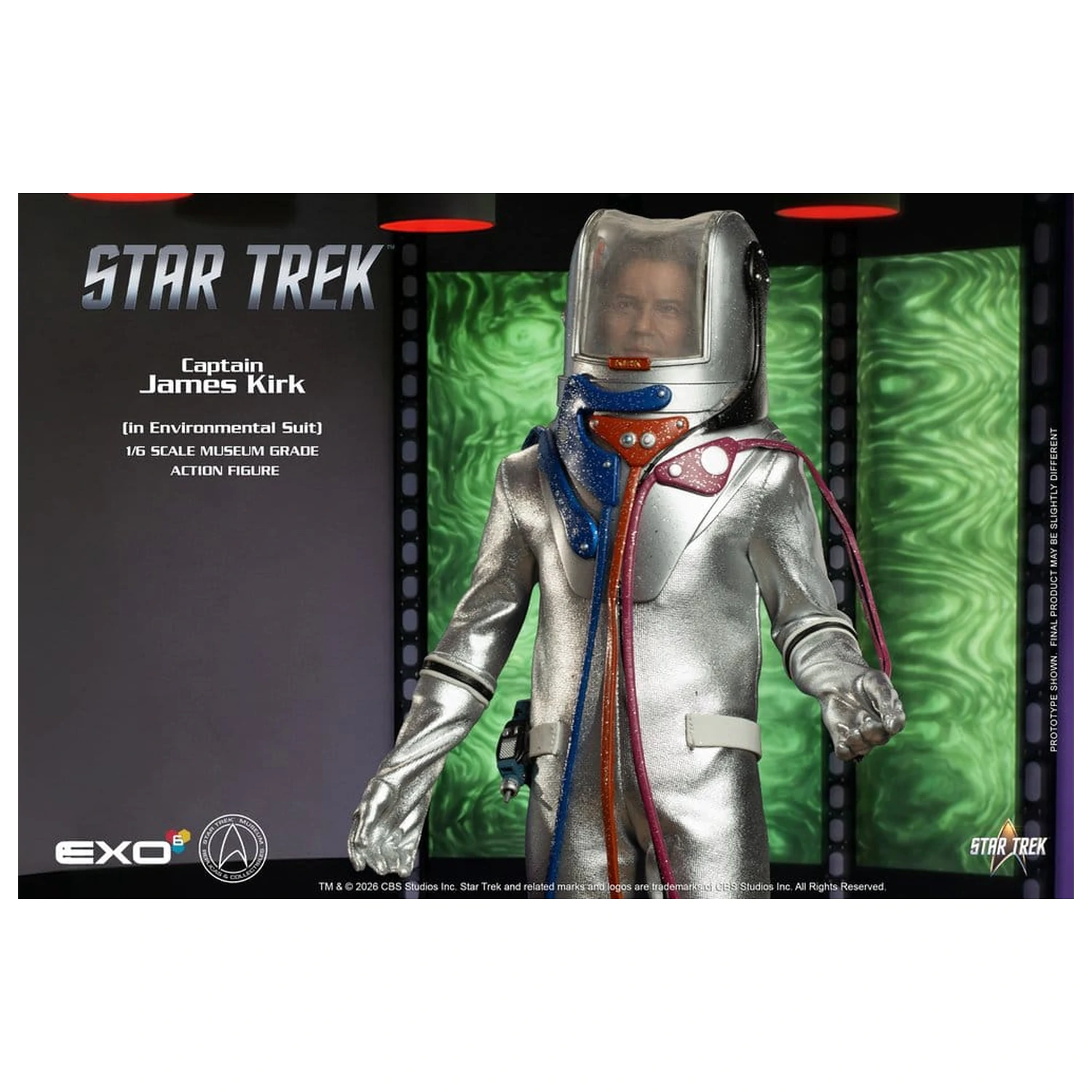 Star Trek: The Original Series Action Figure 1/6 Captain James T. Kirk (in Environmental Suit) 29 cm product photo