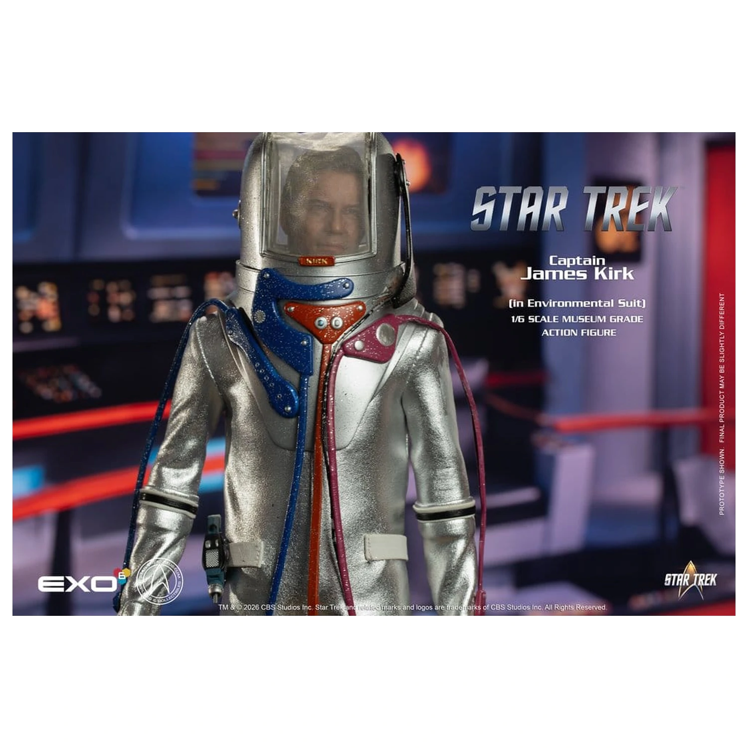 Star Trek: The Original Series Action Figure 1/6 Captain James T. Kirk (in Environmental Suit) 29 cm product photo