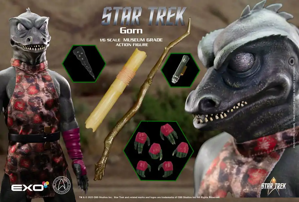 Star Trek: The Original Series Action Figure 1/6 Gorn 31 cm product photo