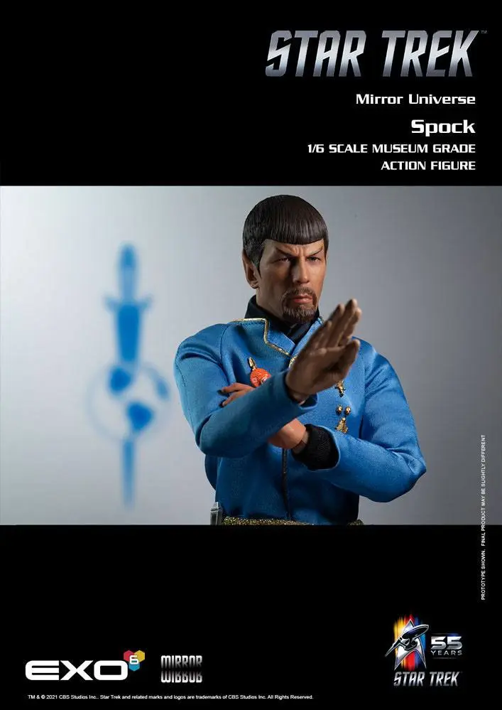 Star Trek: The Original Series Action Figure 1/6 Mirror Universe Spock 30 cm product photo