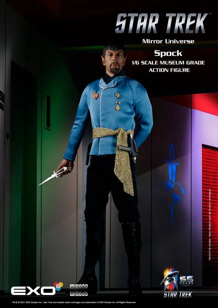 Star Trek: The Original Series Action Figure 1/6 Mirror Universe Spock 30 cm product photo