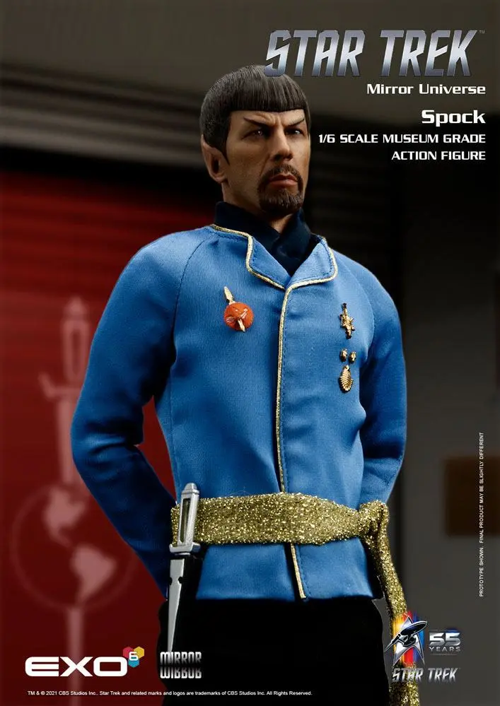 Star Trek: The Original Series Action Figure 1/6 Mirror Universe Spock 30 cm product photo