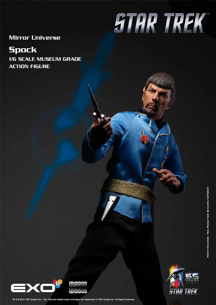 Star Trek: The Original Series Action Figure 1/6 Mirror Universe Spock 30 cm product photo