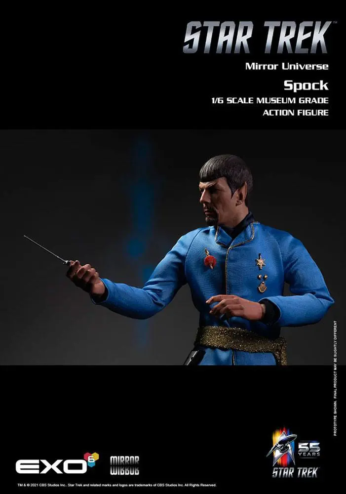 Star Trek: The Original Series Action Figure 1/6 Mirror Universe Spock 30 cm product photo