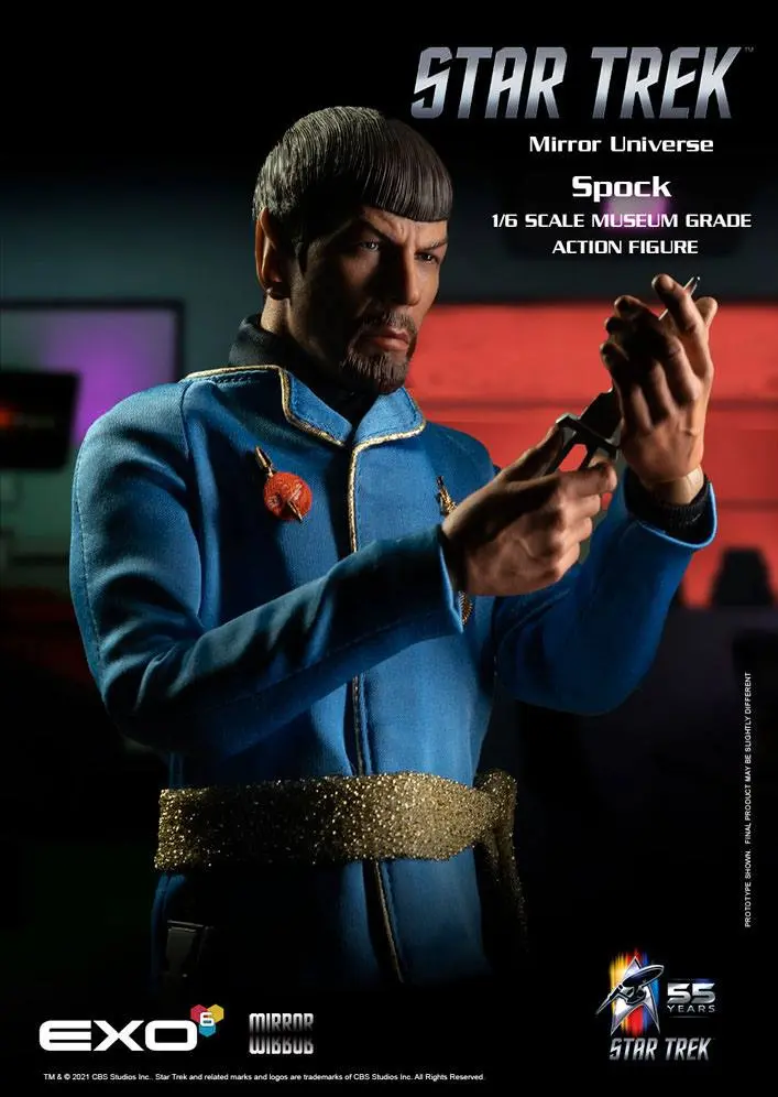 Star Trek: The Original Series Action Figure 1/6 Mirror Universe Spock 30 cm product photo