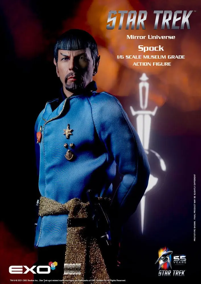 Star Trek: The Original Series Action Figure 1/6 Mirror Universe Spock 30 cm product photo