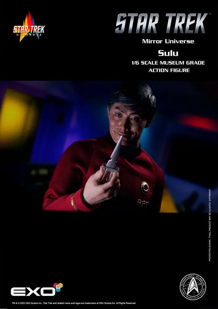 Star Trek: The Original Series Action Figure 1/6 Mirror Universe Sulu 28 cm product photo