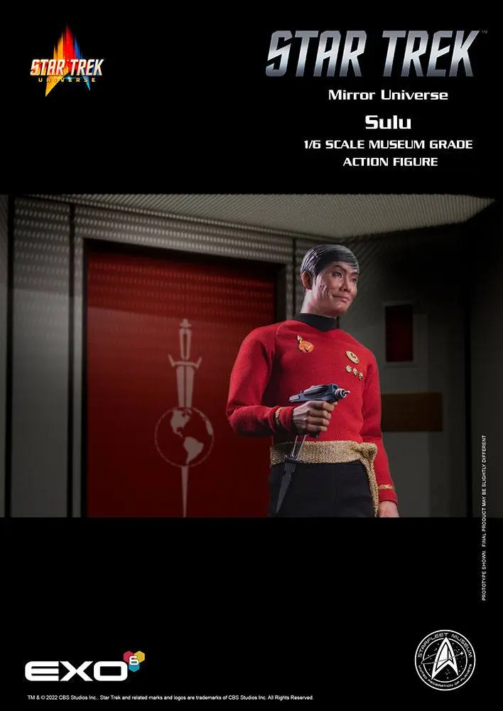 Star Trek: The Original Series Action Figure 1/6 Mirror Universe Sulu 28 cm product photo
