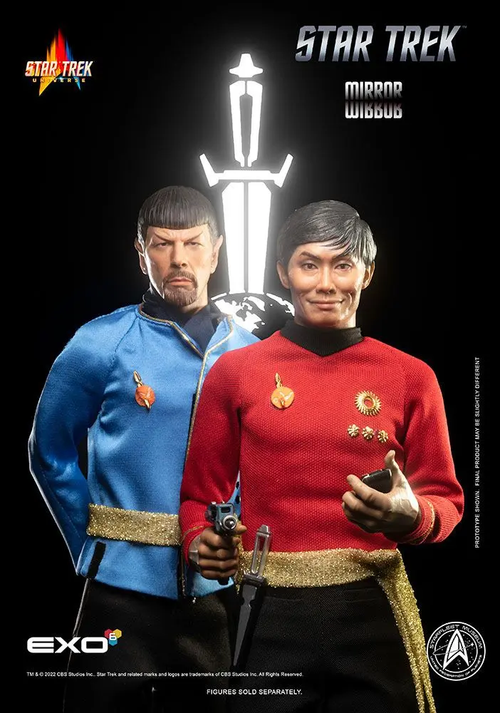 Star Trek: The Original Series Action Figure 1/6 Mirror Universe Sulu 28 cm product photo