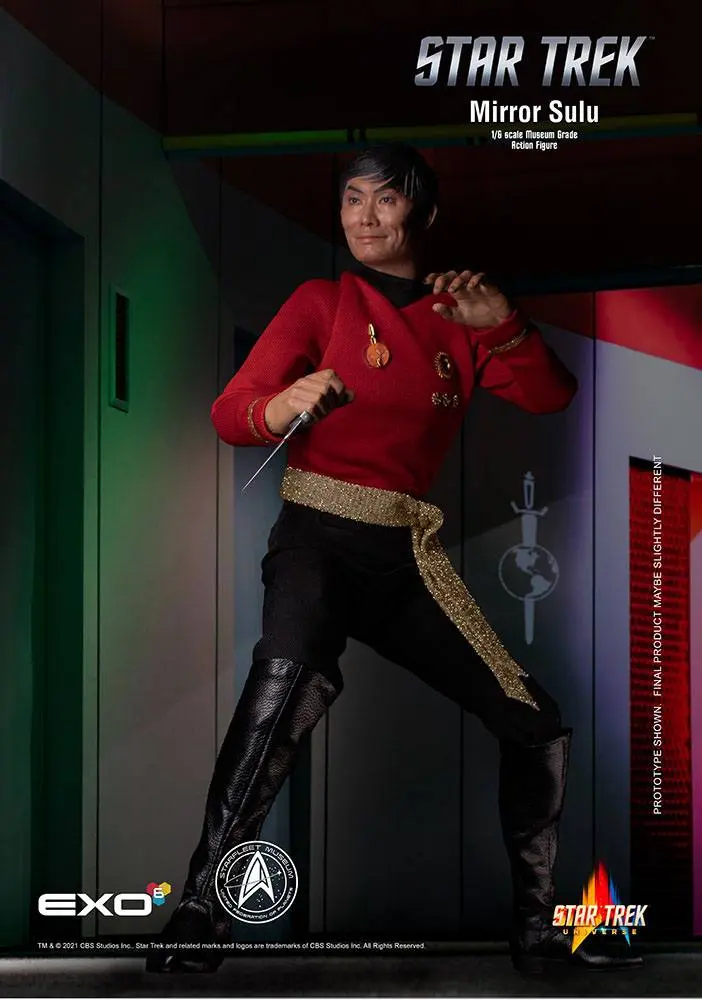 Star Trek: The Original Series Action Figure 1/6 Mirror Universe Sulu 28 cm product photo