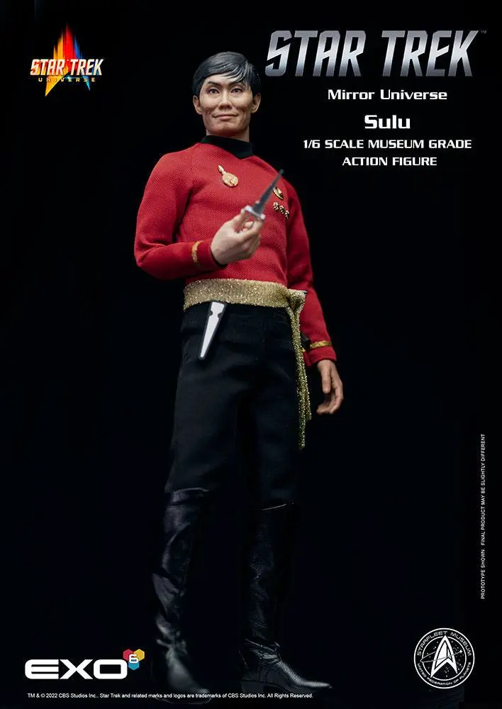 Star Trek: The Original Series Action Figure 1/6 Mirror Universe Sulu 28 cm product photo