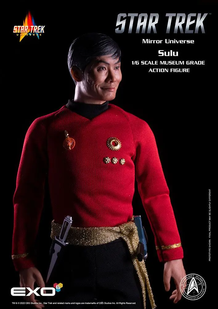 Star Trek: The Original Series Action Figure 1/6 Mirror Universe Sulu 28 cm product photo