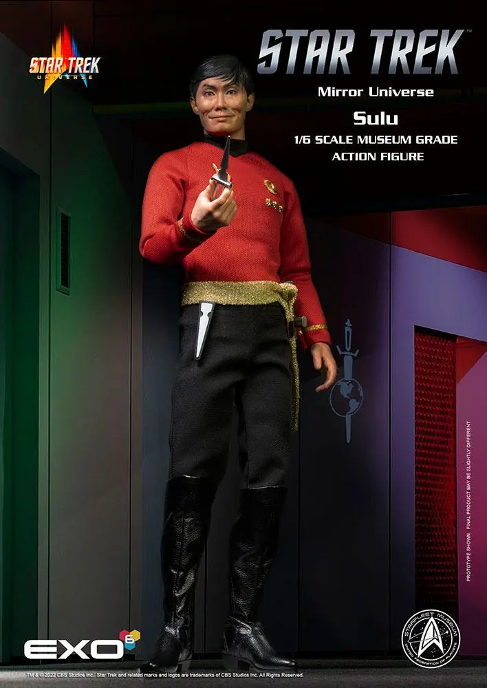 Star Trek: The Original Series Action Figure 1/6 Mirror Universe Sulu 28 cm product photo