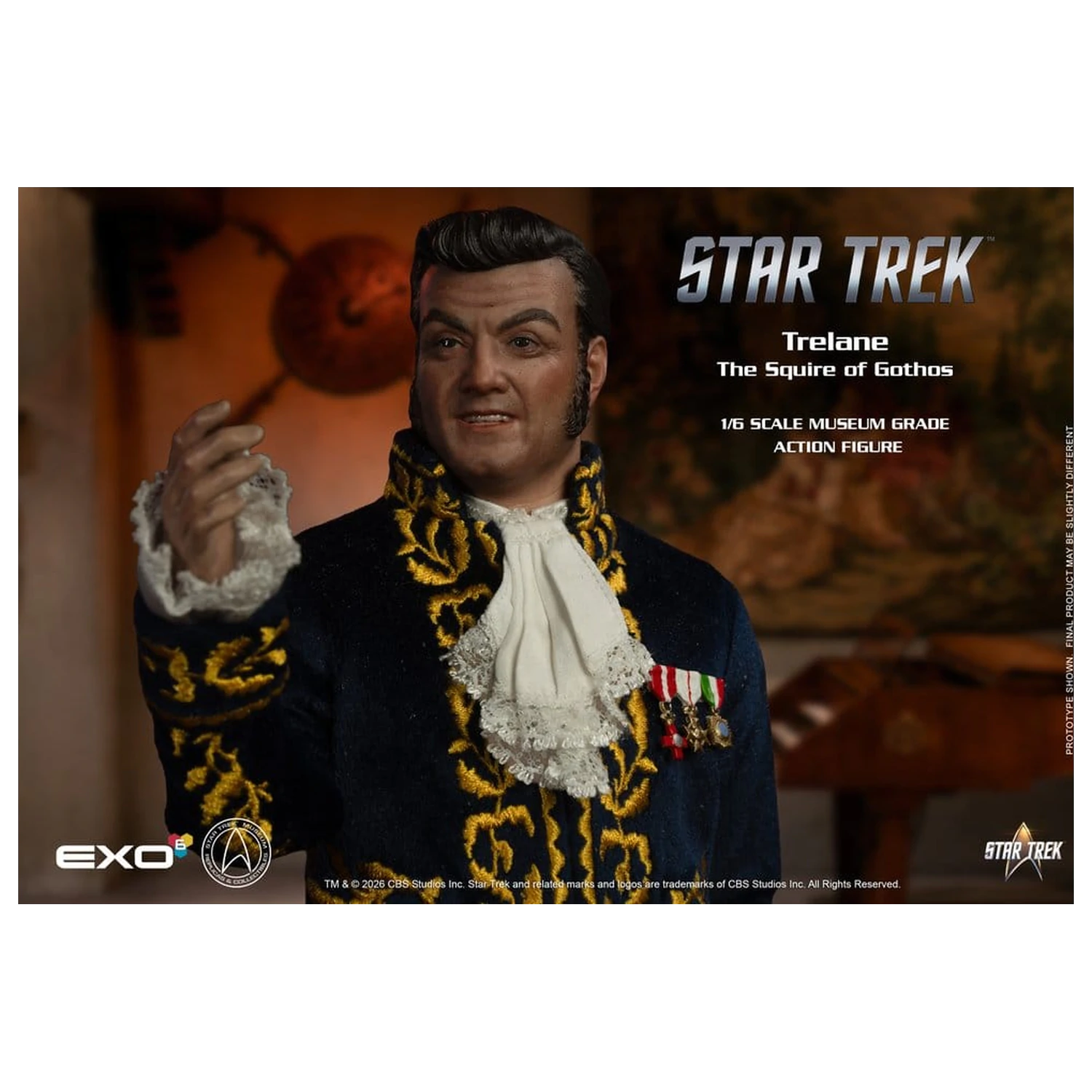 Star Trek: The Original Series Action Figure 1/6 Trelane, The Squire of Gothos 29 cm product photo