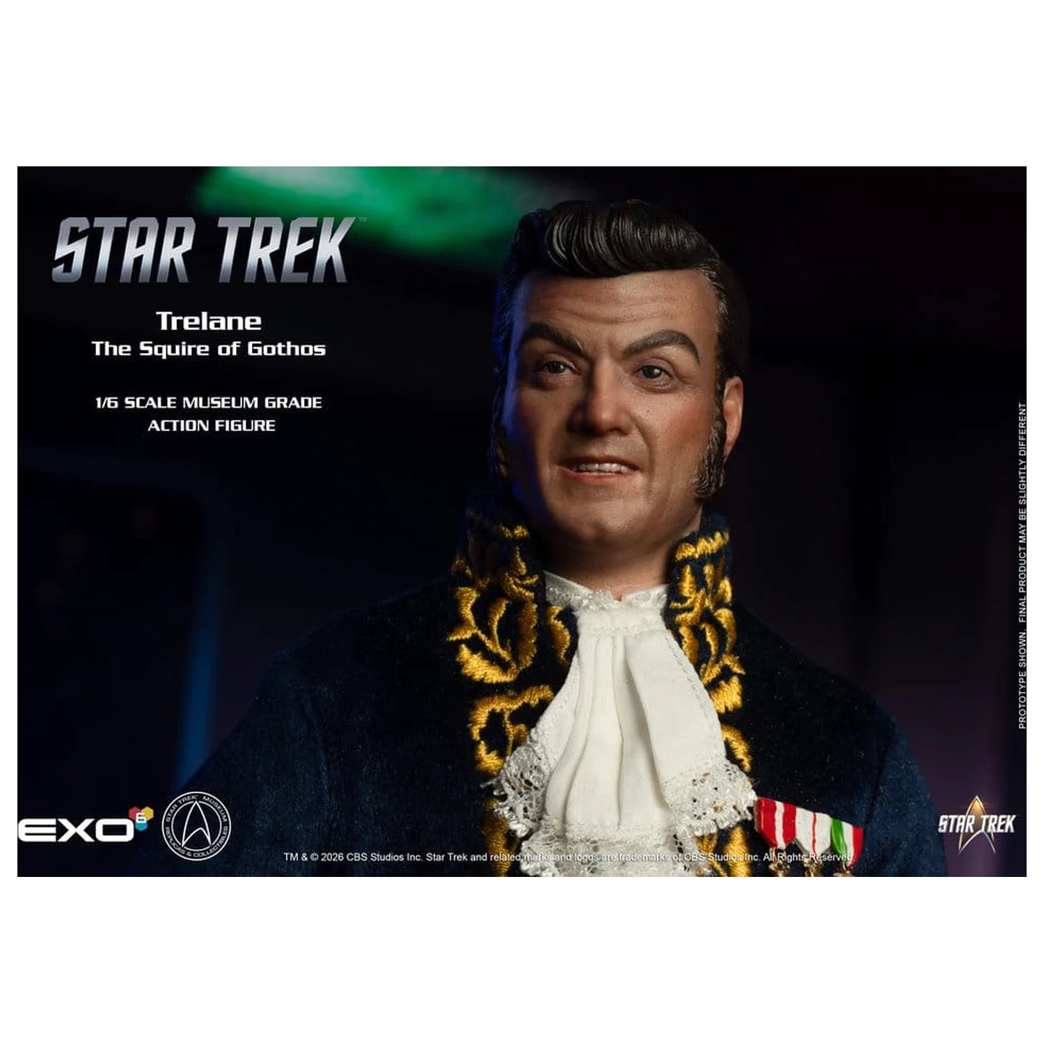 Star Trek: The Original Series Action Figure 1/6 Trelane, The Squire of Gothos 29 cm product photo