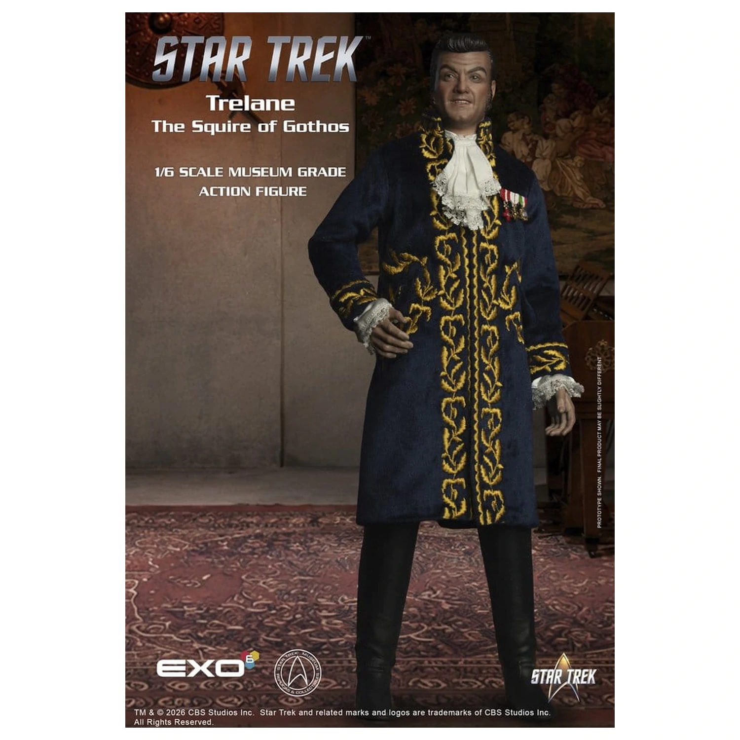 Star Trek: The Original Series Action Figure 1/6 Trelane, The Squire of Gothos 29 cm product photo