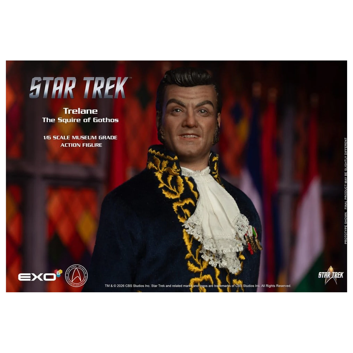 Star Trek: The Original Series Action Figure 1/6 Trelane, The Squire of Gothos 29 cm product photo