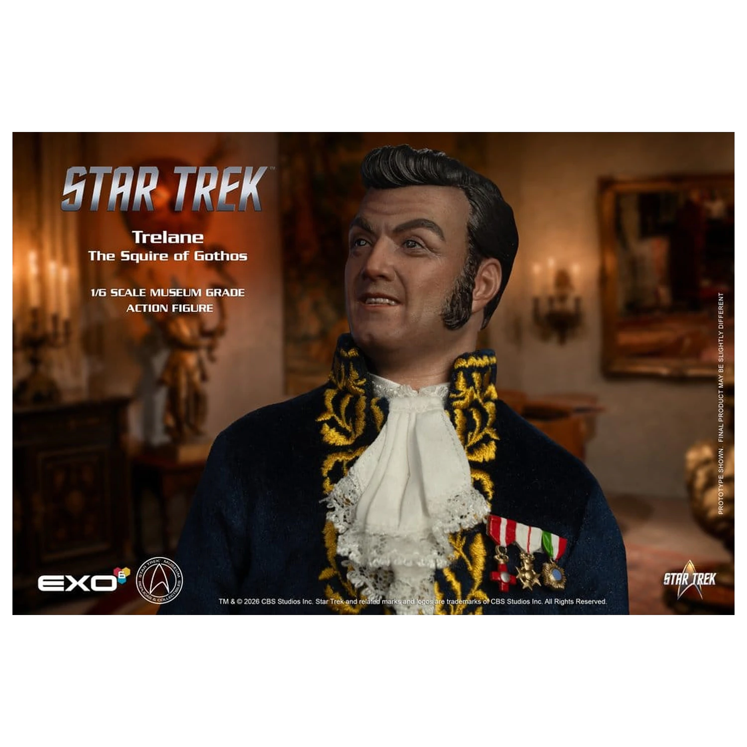 Star Trek: The Original Series Action Figure 1/6 Trelane, The Squire of Gothos 29 cm product photo
