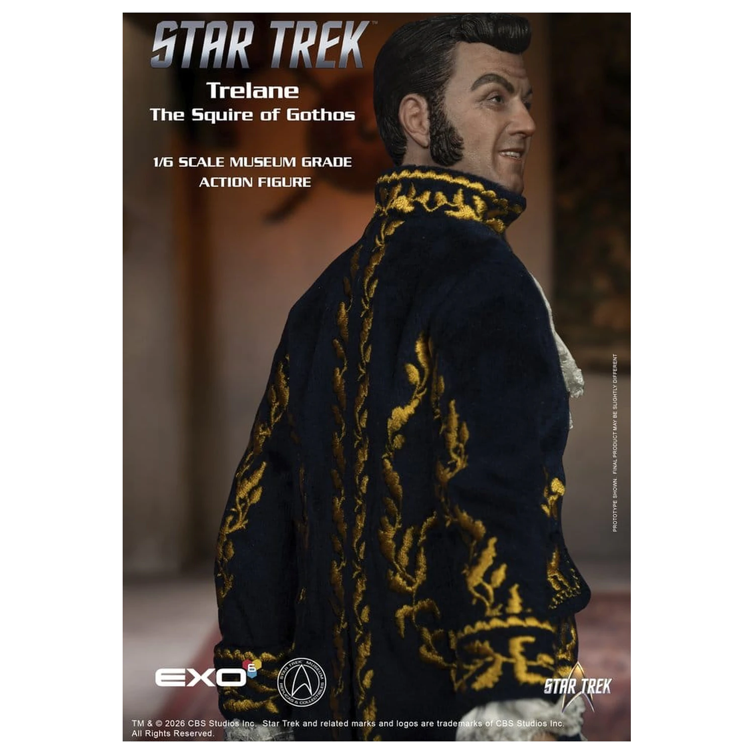 Star Trek: The Original Series Action Figure 1/6 Trelane, The Squire of Gothos 29 cm product photo