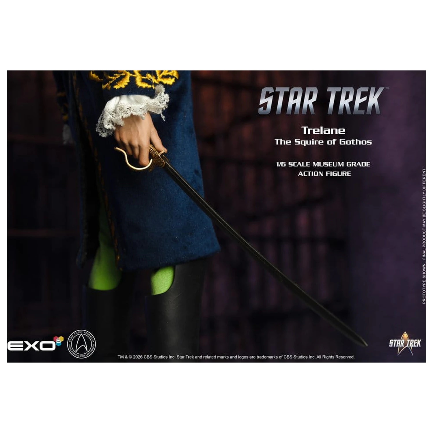 Star Trek: The Original Series Action Figure 1/6 Trelane, The Squire of Gothos 29 cm product photo