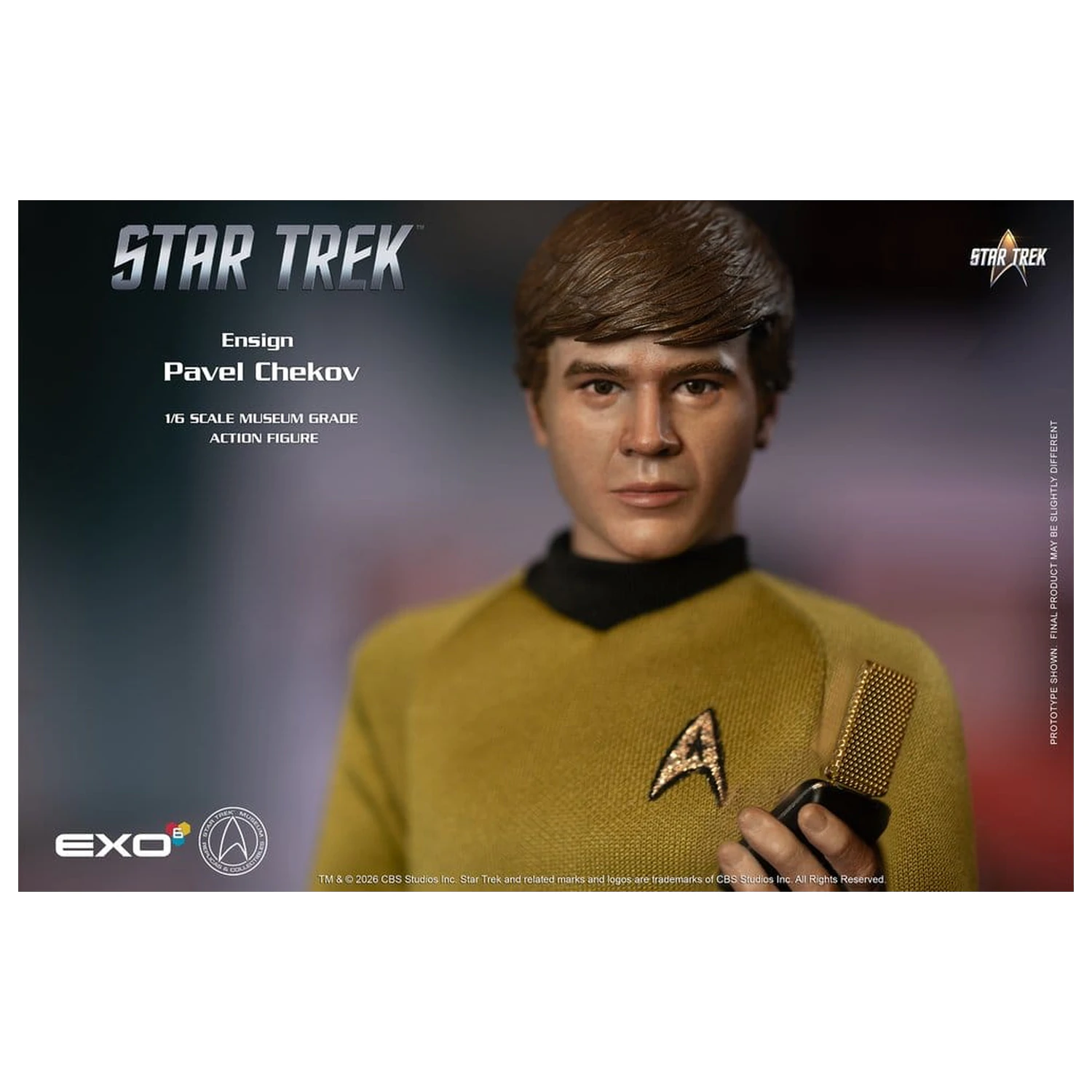 Star Trek: The Original Series Action Figure 1/6 Ensign Pavel Chekov 30 cm product photo