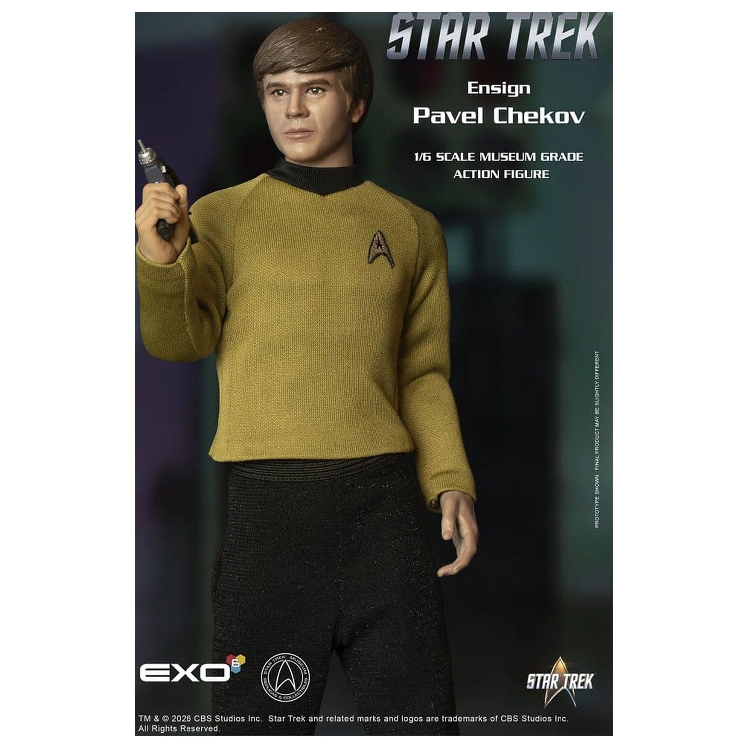 Star Trek: The Original Series Action Figure 1/6 Ensign Pavel Chekov 30 cm product photo