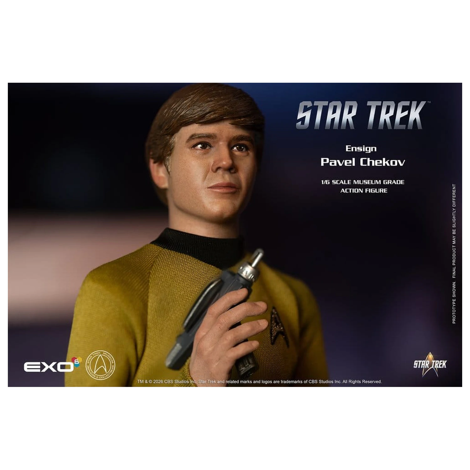 Star Trek: The Original Series Action Figure 1/6 Ensign Pavel Chekov 30 cm product photo