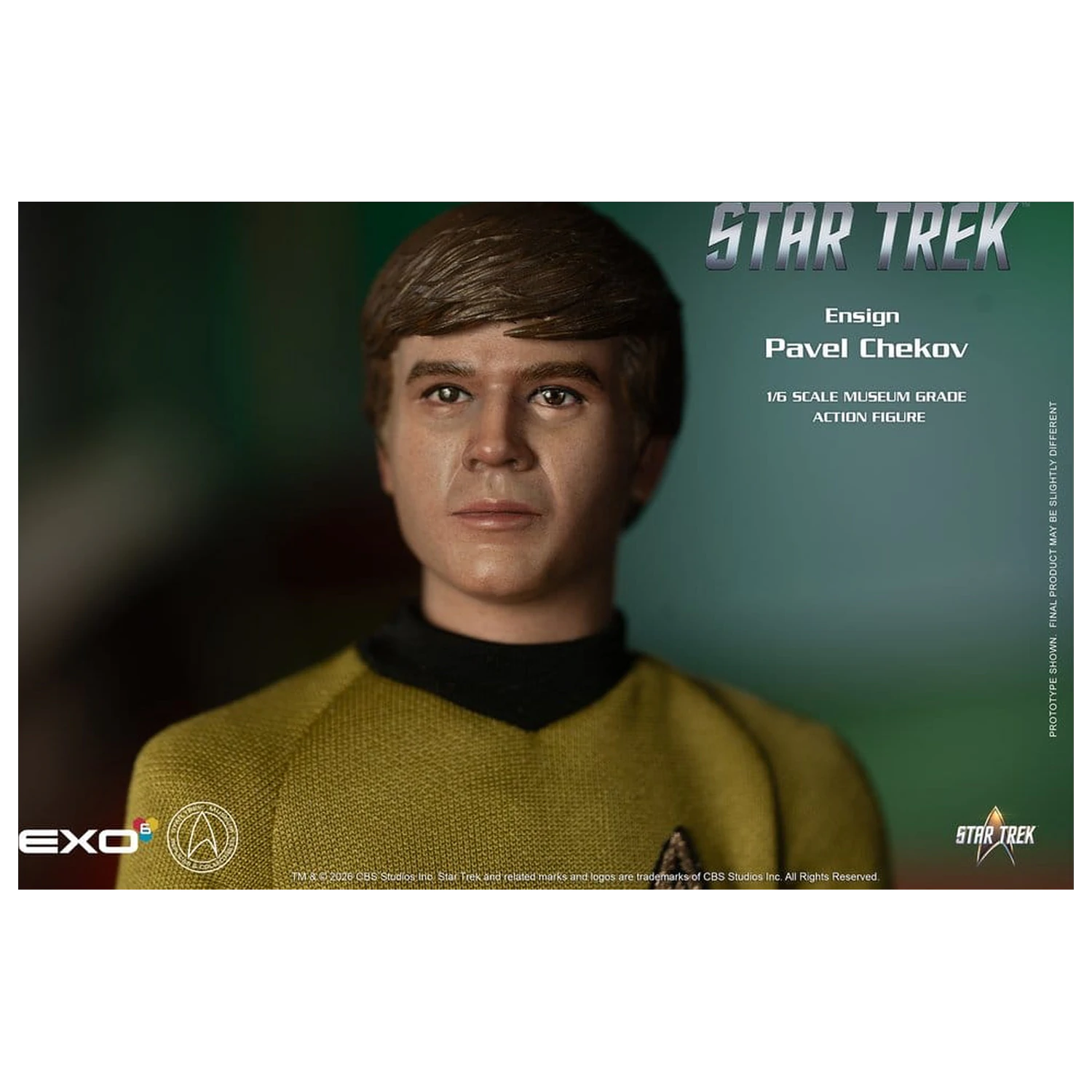 Star Trek: The Original Series Action Figure 1/6 Ensign Pavel Chekov 30 cm product photo