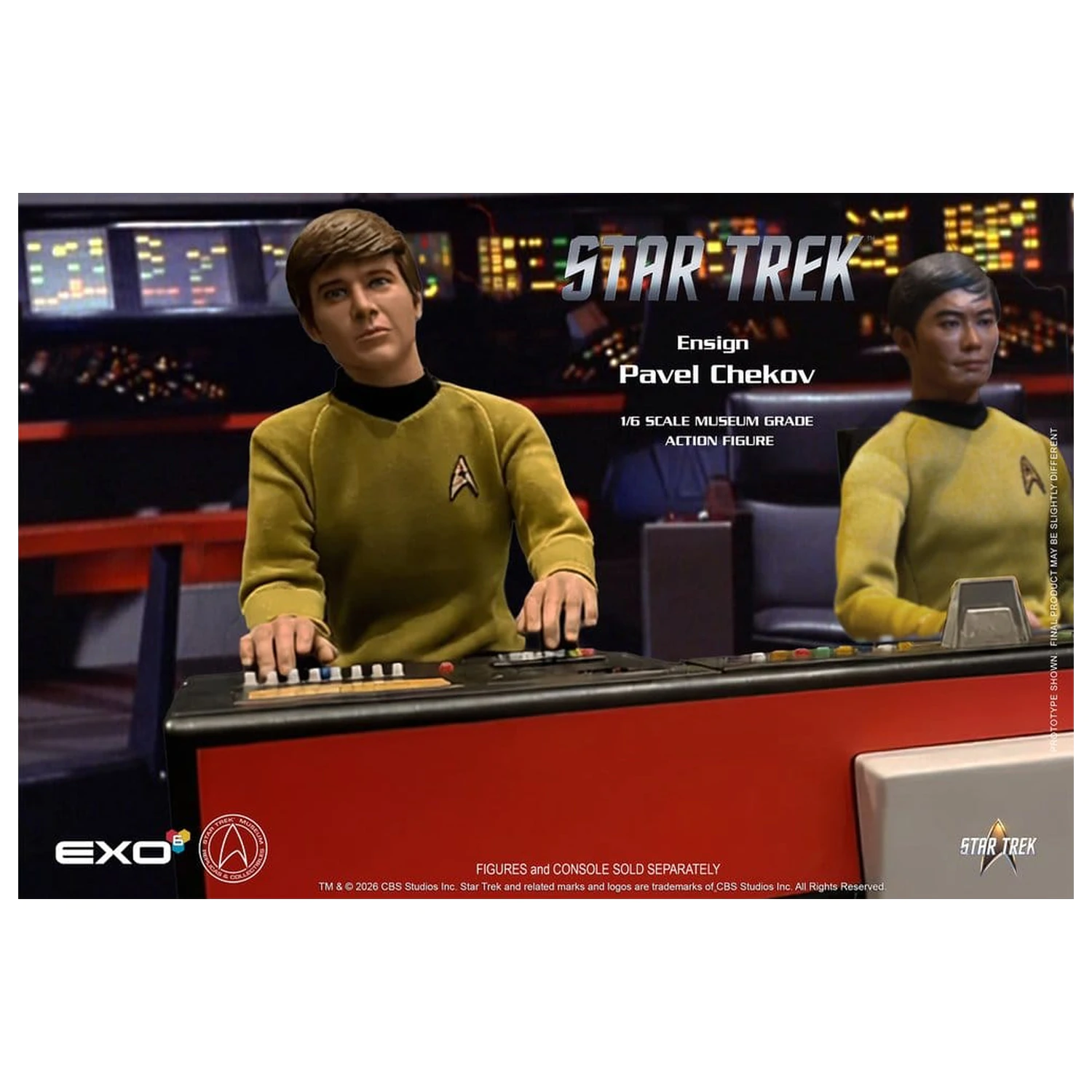 Star Trek: The Original Series Action Figure 1/6 Ensign Pavel Chekov 30 cm product photo