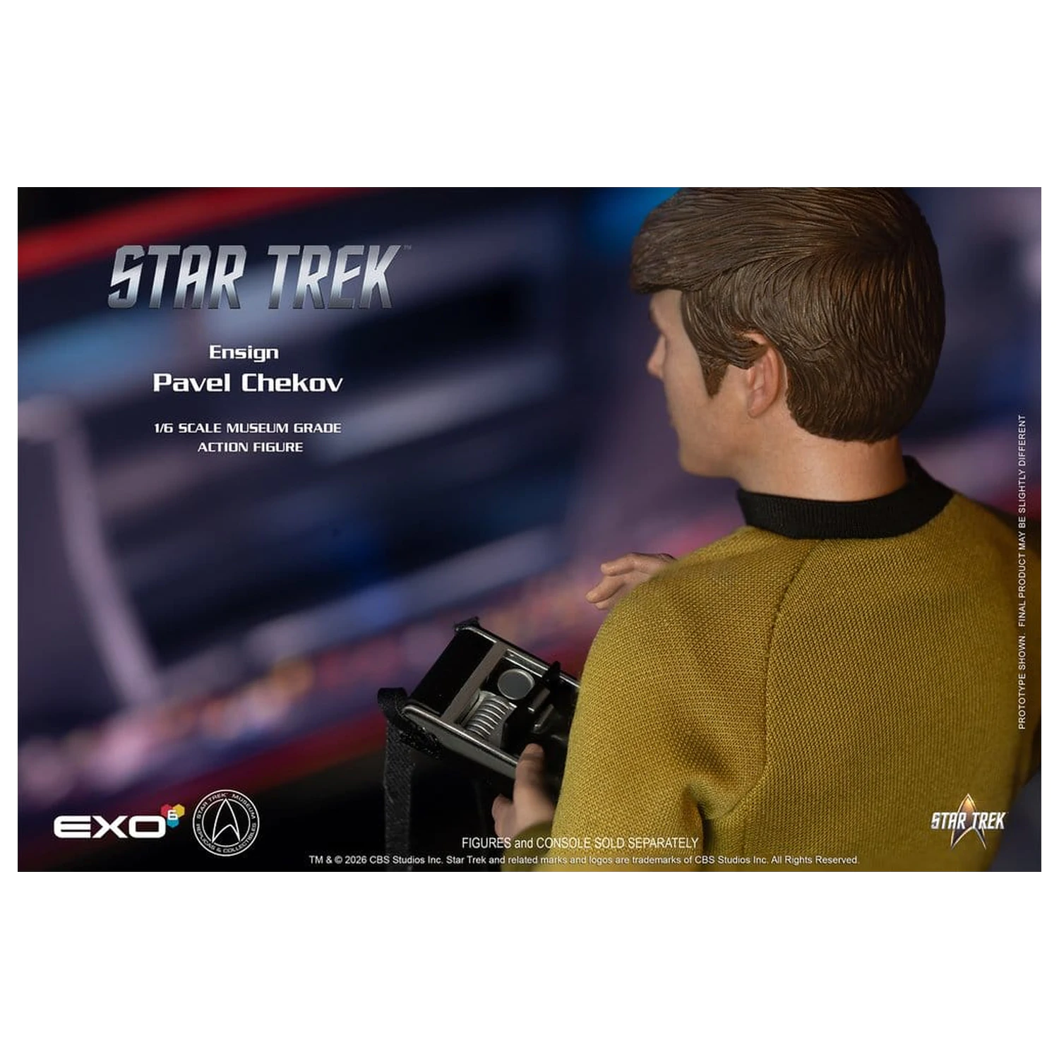 Star Trek: The Original Series Action Figure 1/6 Ensign Pavel Chekov 30 cm product photo
