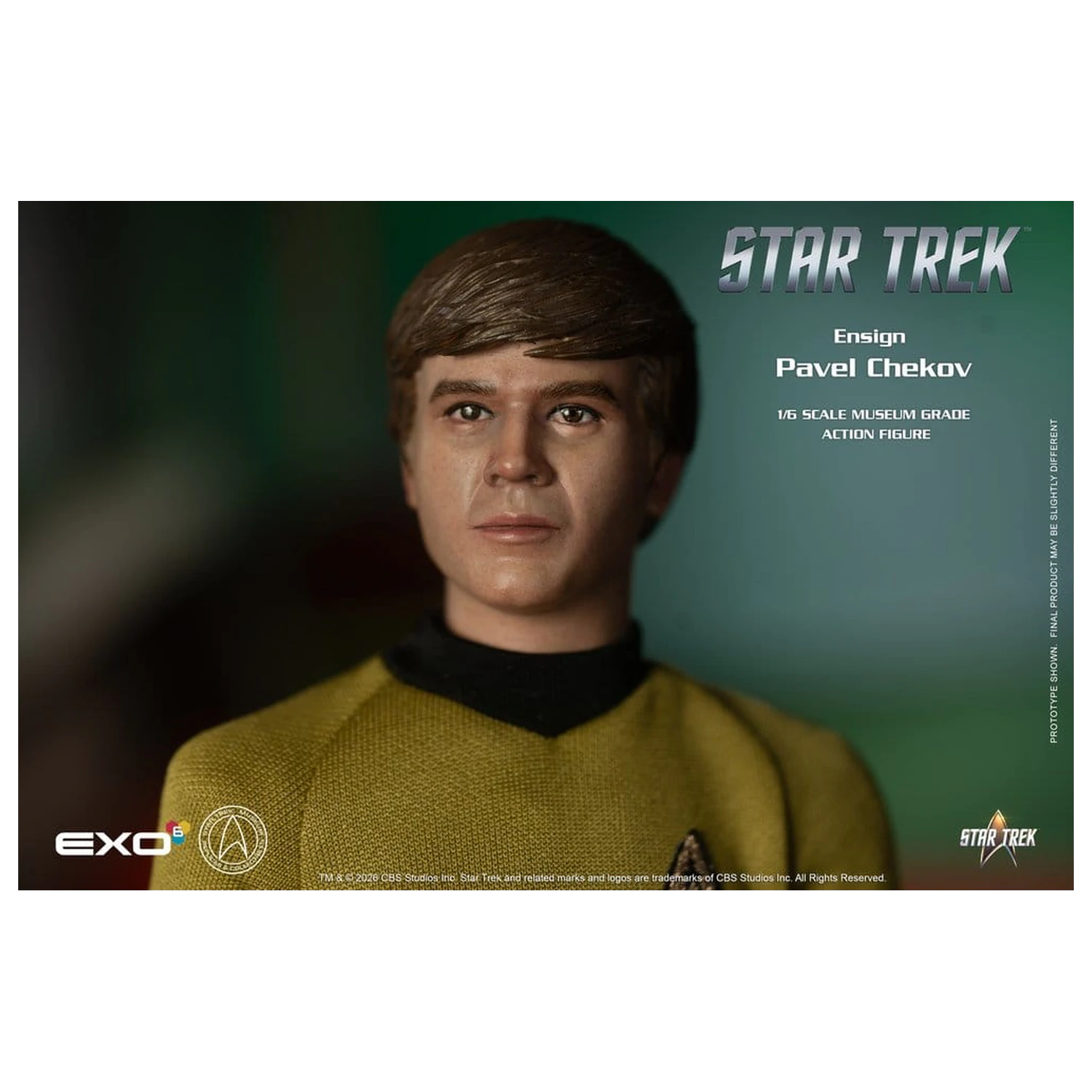 Star Trek: The Original Series Action Figure 1/6 Ensign Pavel Chekov 30 cm product photo
