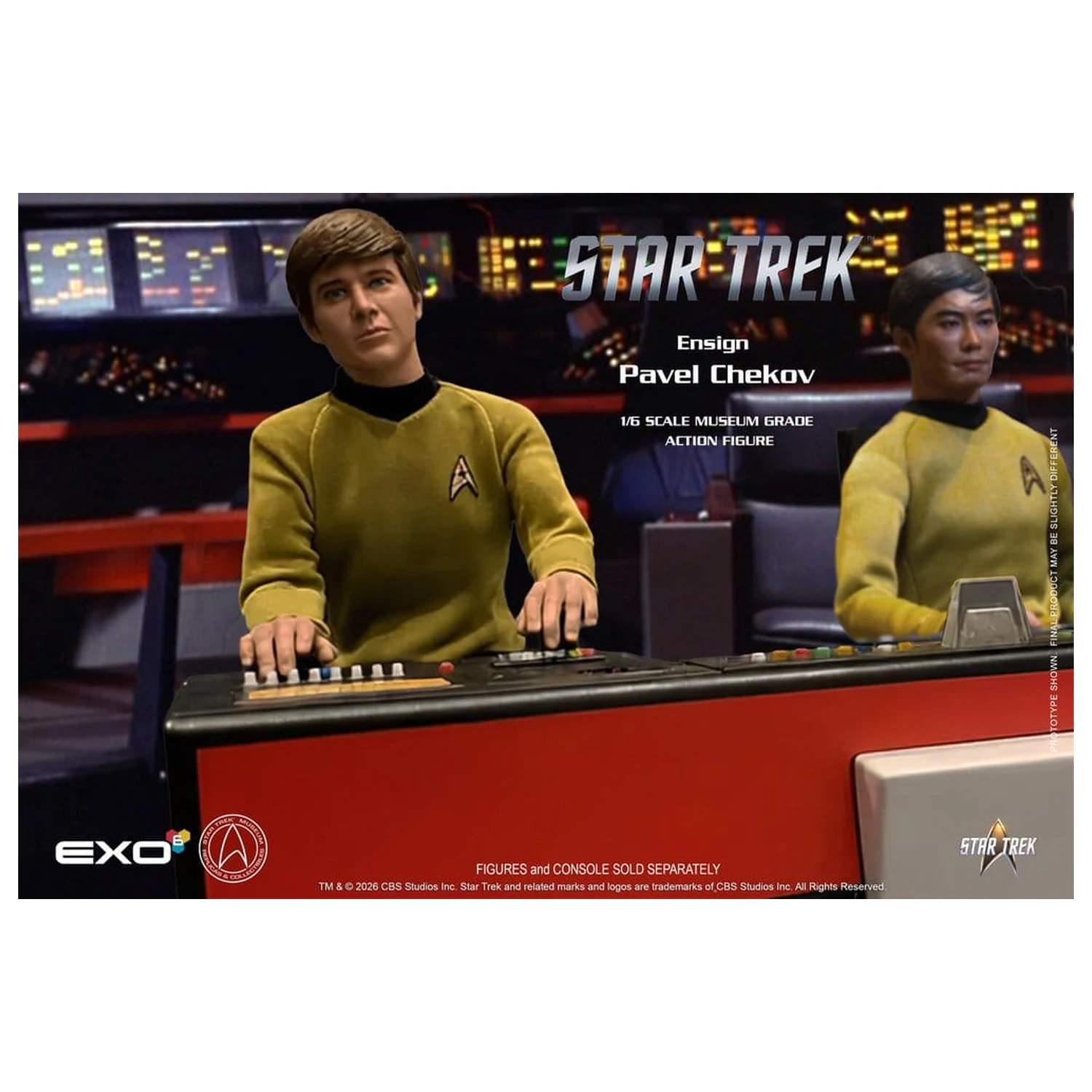 Star Trek: The Original Series Action Figure 1/6 Ensign Pavel Chekov 30 cm product photo