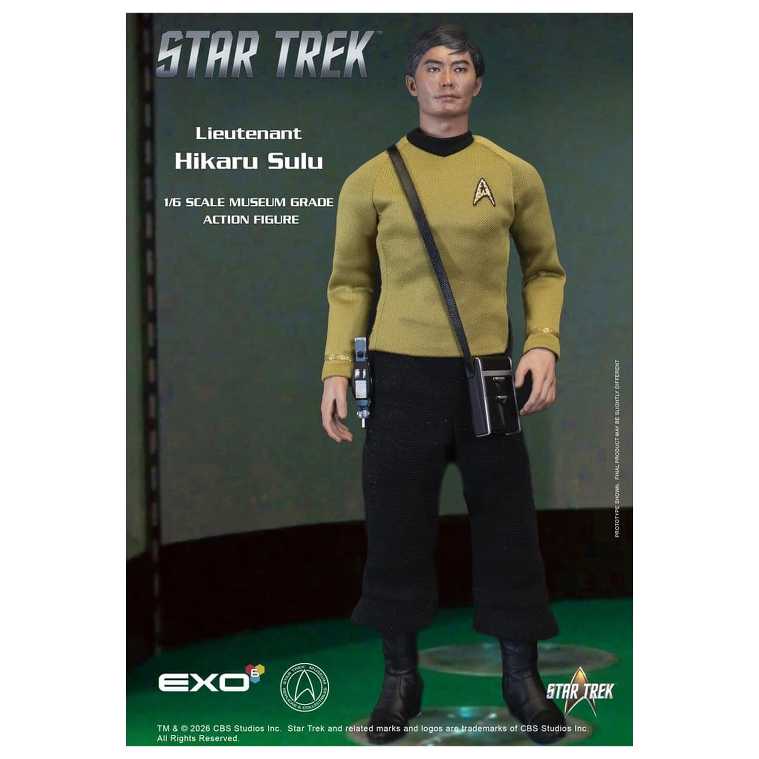 Star Trek: The Original Series Action Figure 1/6 Lt. Sulu 30 cm product photo