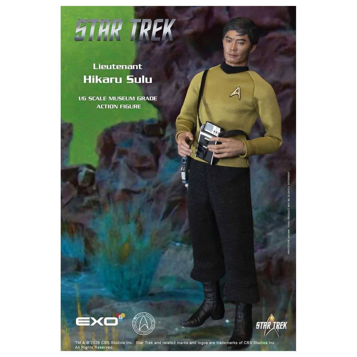 Star Trek: The Original Series Action Figure 1/6 Lt. Sulu 30 cm product photo