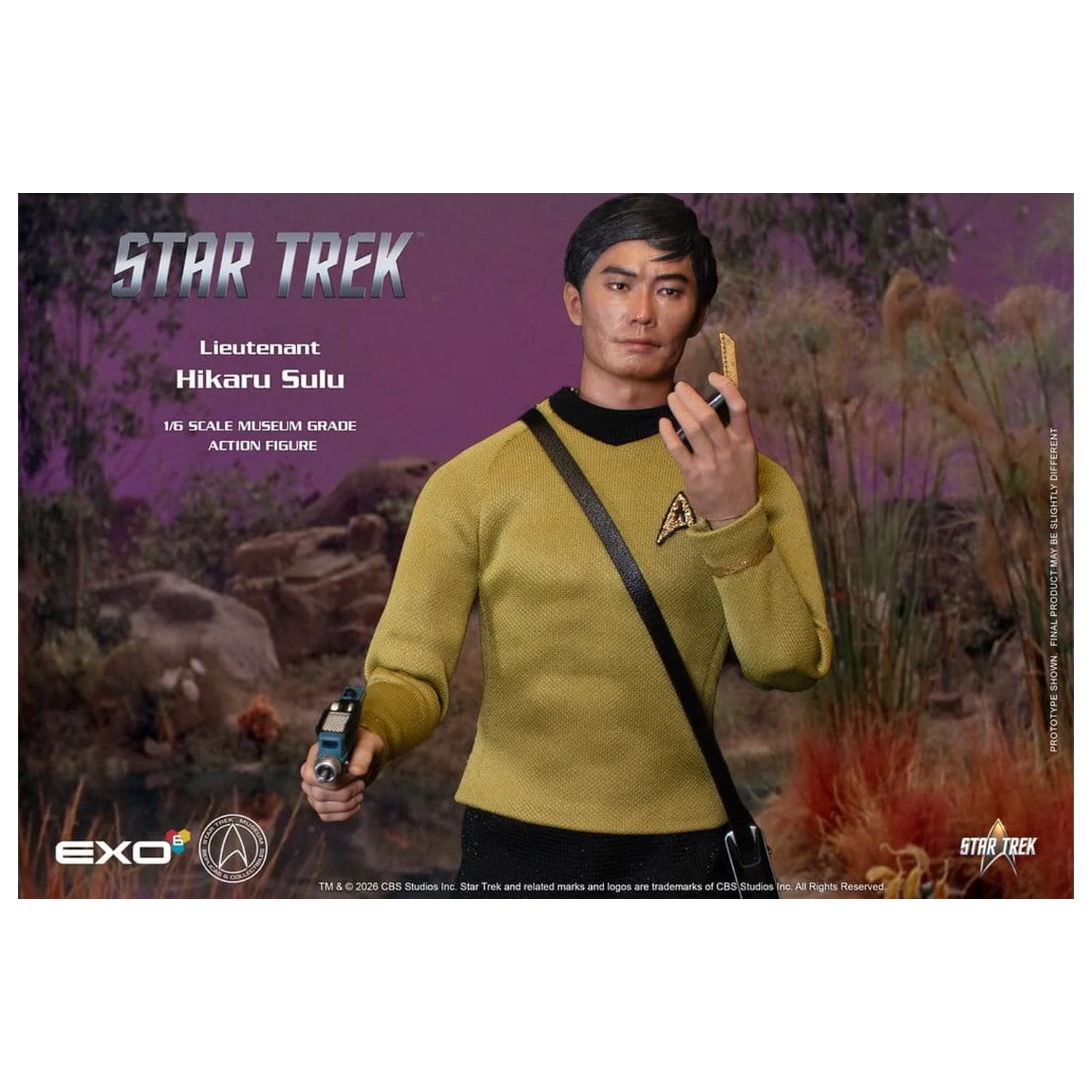 Star Trek: The Original Series Action Figure 1/6 Lt. Sulu 30 cm product photo