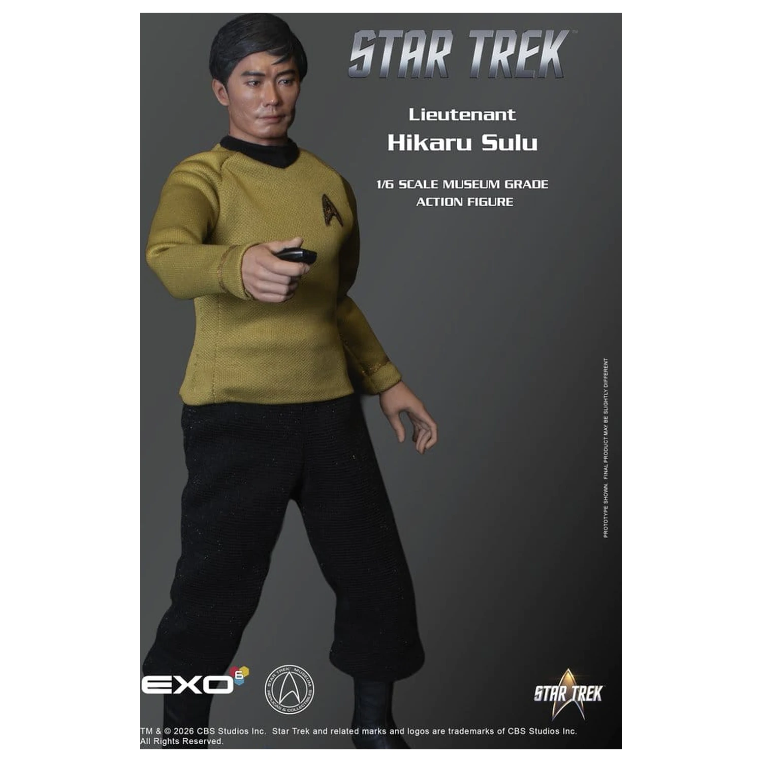 Star Trek: The Original Series Action Figure 1/6 Lt. Sulu 30 cm product photo