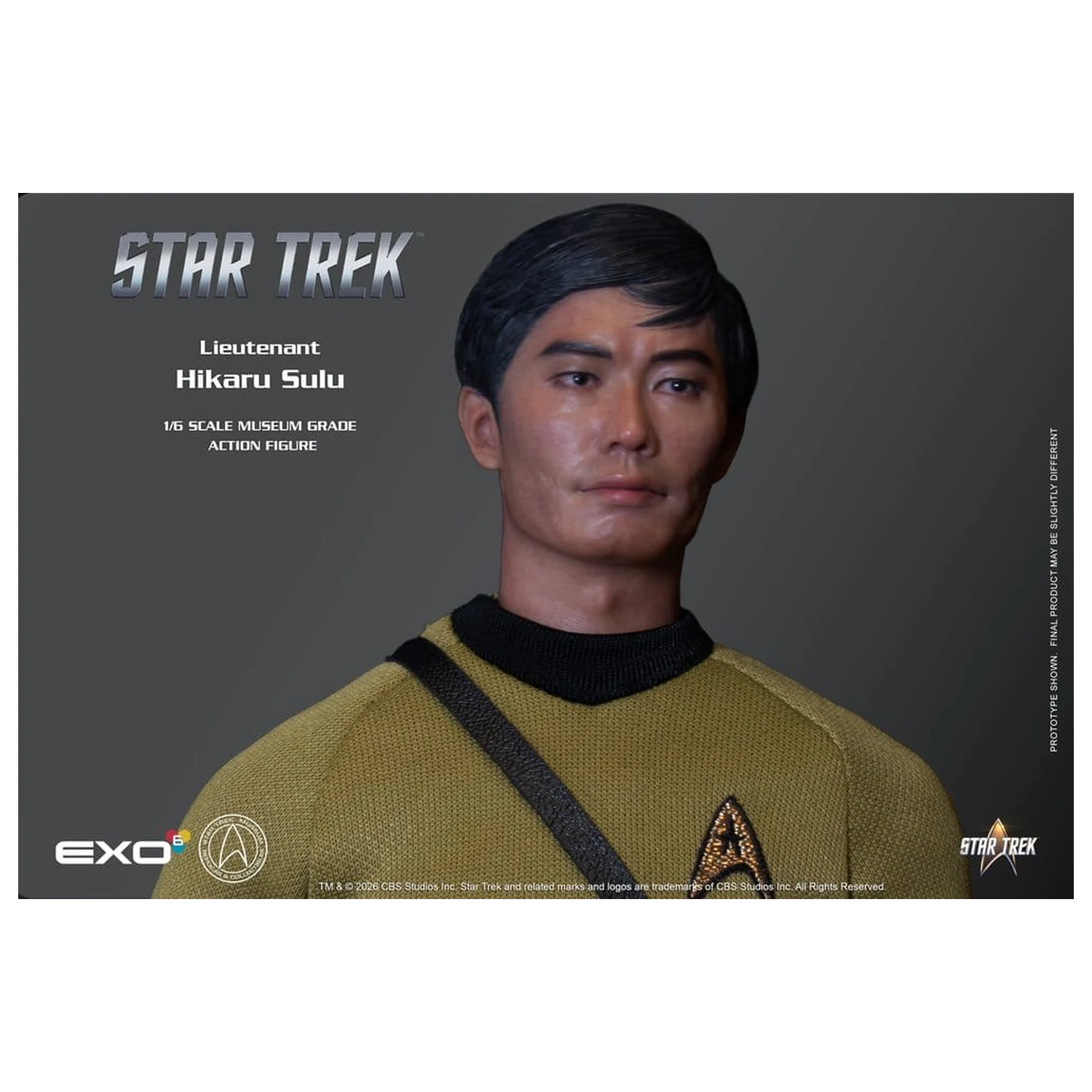 Star Trek: The Original Series Action Figure 1/6 Lt. Sulu 30 cm product photo
